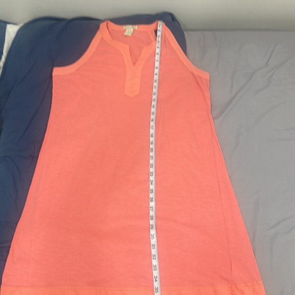 Women’s Coral Xl 100% Cotton Breezy Dress - Picture 6 of 10